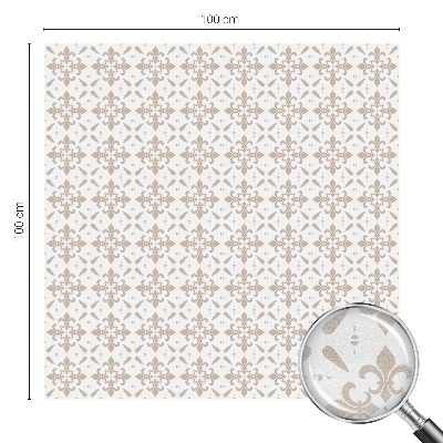 Folia okienna zapewniająca prywatność Eleganckie wzory