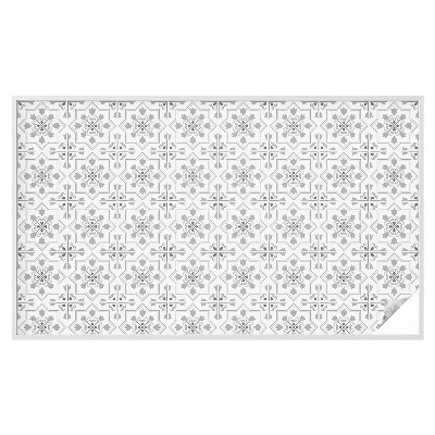 Folia okienna zapewniająca prywatność Symetryczne ornamenty