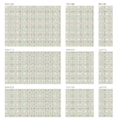 Naklejka na okno dająca prywatność Kwiatowe kafelki
