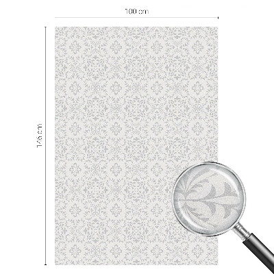 Folia dekoracyjna na okna Roślinne ornamenty