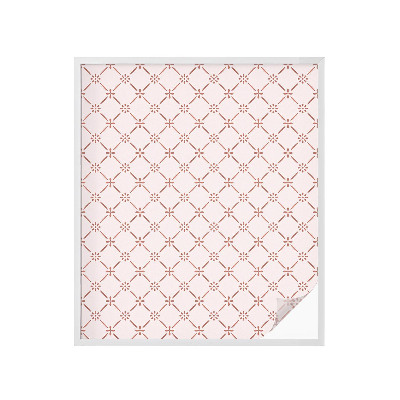 Folia okienna zapewniająca prywatność Kwiatowe wzory