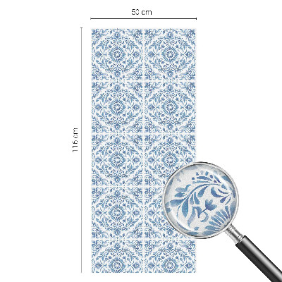 Naklejka na okno dająca prywatność Kwiatowy ornament