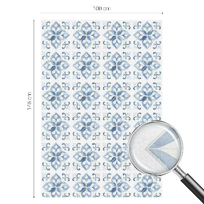 Mleczna naklejka na okno Klasyczna elegancja