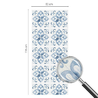 Mleczna naklejka na okno Klasyczna elegancja