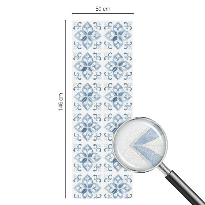 Mleczna naklejka na okno Klasyczna elegancja