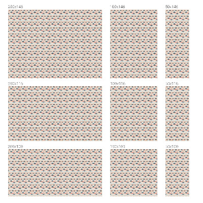 Folia dekoracyjna na okna Wzór wachlarze