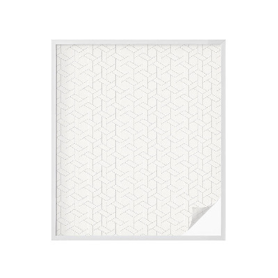 Naklejka na okno dająca prywatność Geometryczna plecionka