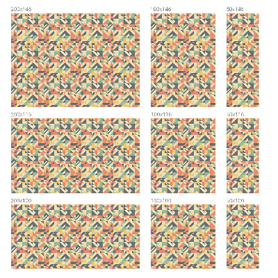 Naklejka na okno mleczna witraż Energia geometrii