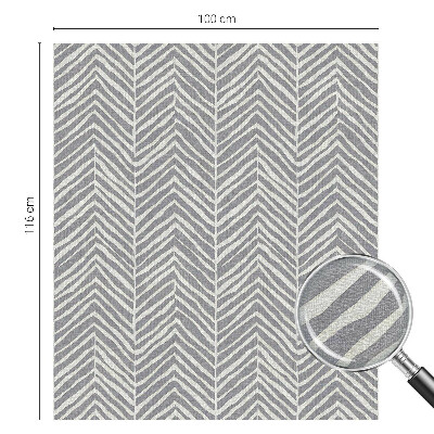 Folia dekoracyjna na okna Zygzakowy wzór