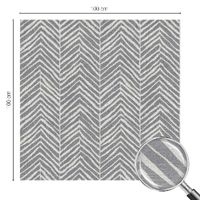 Folia dekoracyjna na okna Zygzakowy wzór