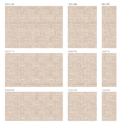 Mleczna naklejka na okno Geometryczny wzór