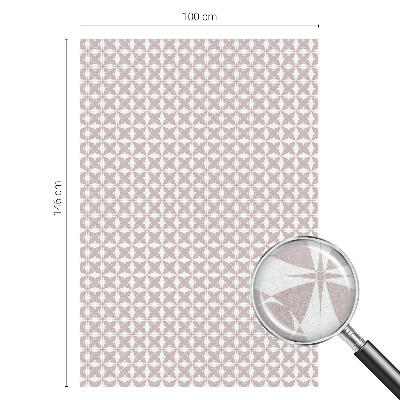 Folia dekoracyjna na okna Geometria harmonii