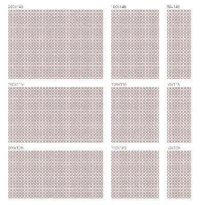 Folia dekoracyjna na okna Geometria harmonii
