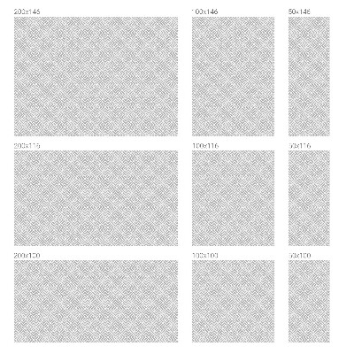 Naklejka na okno mleczna witraż Geometryczna elegancja