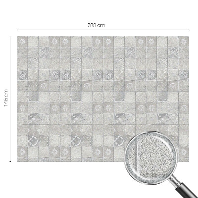 Mleczna naklejka na okno Dekoracyjna ceramika