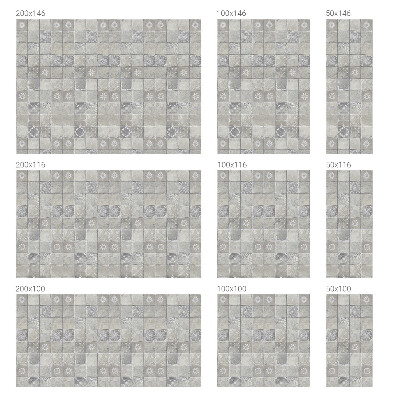 Mleczna naklejka na okno Dekoracyjna ceramika