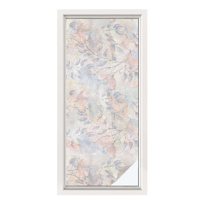 Naklejka na okno mleczna witraż Efekt rozmieniający