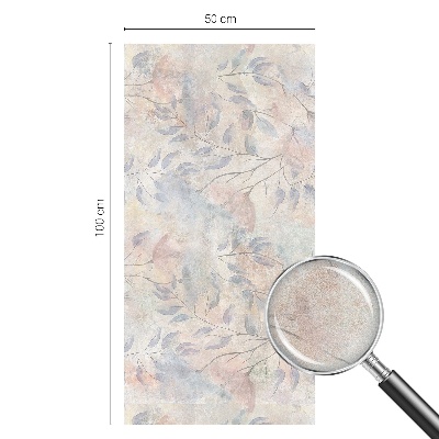 Naklejka na okno mleczna witraż Efekt rozmieniający