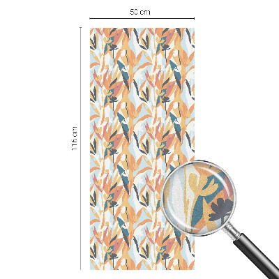 Folia okienna zapewniająca prywatność Botaniczna energia