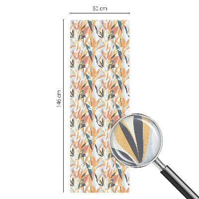 Folia okienna zapewniająca prywatność Botaniczna energia