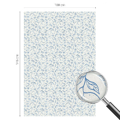 Naklejka na okno dająca prywatność Cytrynowy wzór