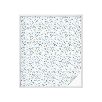 Naklejka na okno dająca prywatność Cytrynowy wzór