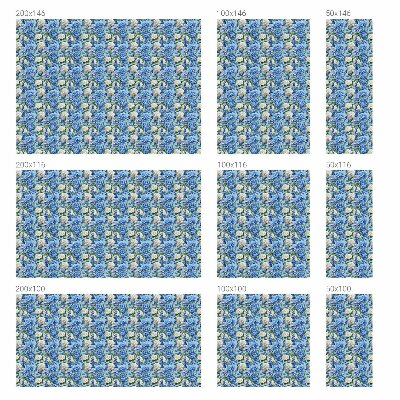 Mleczna naklejka na okno Kwiatowy urok