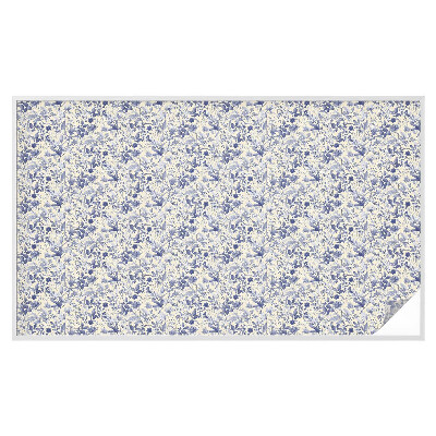 Naklejka na okno dająca prywatność Kwiatowa symetria