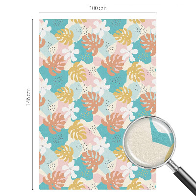 Folia okienna zapewniająca prywatność Egzotyczna natura