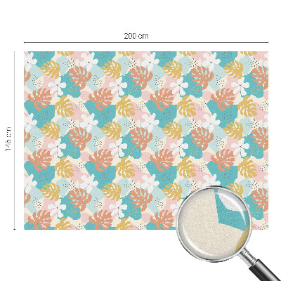 Folia okienna zapewniająca prywatność Egzotyczna natura