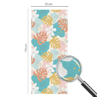 Folia okienna zapewniająca prywatność Egzotyczna natura