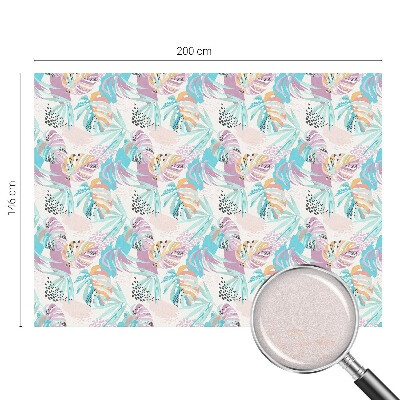 Folia dekoracyjna na okna Abstrakcyjna dżungla