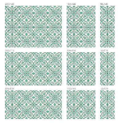 Naklejka na okno dająca prywatność Klasyczne ornamenty