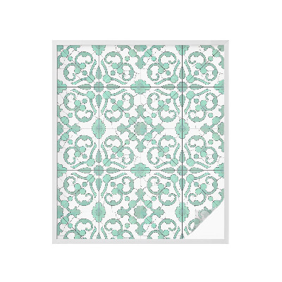 Naklejka na okno dająca prywatność Klasyczne ornamenty