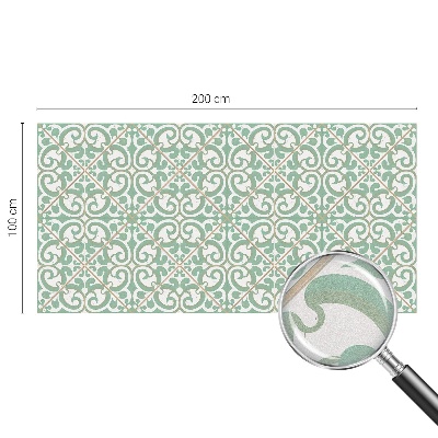 Mleczna naklejka na okno Klasyczna elegancja