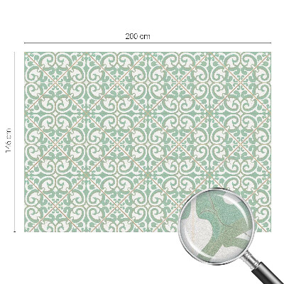 Mleczna naklejka na okno Klasyczna elegancja