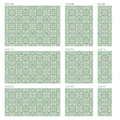 Mleczna naklejka na okno Klasyczna elegancja