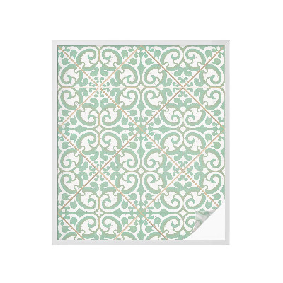 Mleczna naklejka na okno Klasyczna elegancja