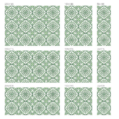 Naklejka na okno mleczna witraż Zielone liście