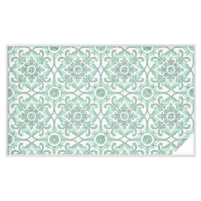 Folia dekoracyjna na okna Zielona symetria