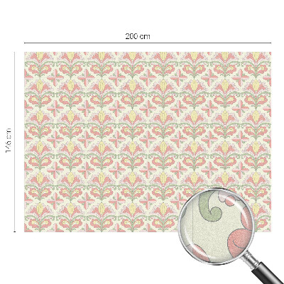 Naklejka na okno dająca prywatność Roślinna elegancja