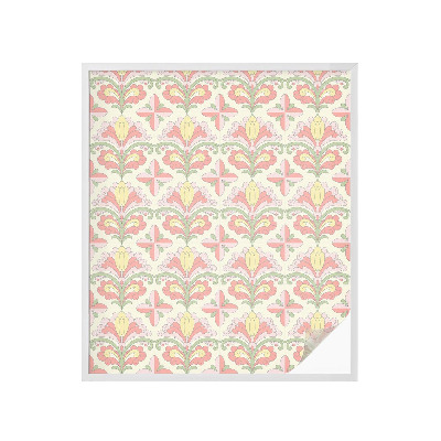 Naklejka na okno dająca prywatność Roślinna elegancja