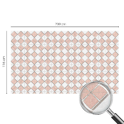 Folia dekoracyjna na okna Geometryczne romby