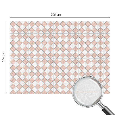 Folia dekoracyjna na okna Geometryczne romby