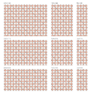 Folia dekoracyjna na okna Geometryczne romby