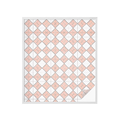 Folia dekoracyjna na okna Geometryczne romby