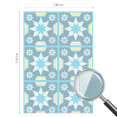 Folia okienna zapewniająca prywatność Gwiaździsty wzór