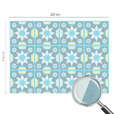 Folia okienna zapewniająca prywatność Gwiaździsty wzór