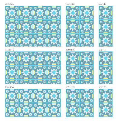 Folia okienna zapewniająca prywatność Gwiaździsty wzór