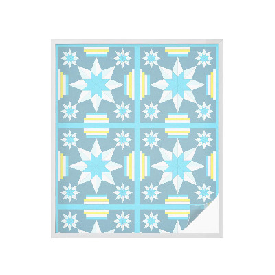 Folia okienna zapewniająca prywatność Gwiaździsty wzór